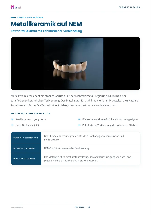 Top Teeth Zahnersatz-Katalog - Seite 8