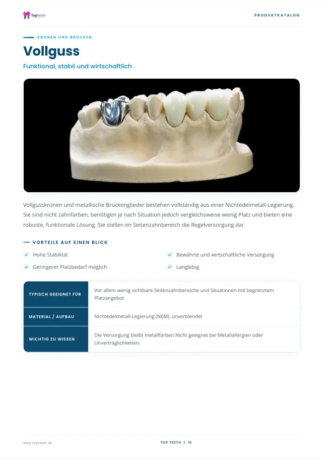 Top Teeth Zahnersatz-Katalog - Seite 10