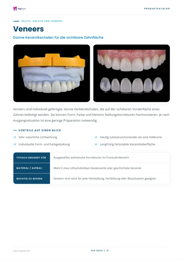 Top Teeth Zahnersatz-Katalog - Seite 13