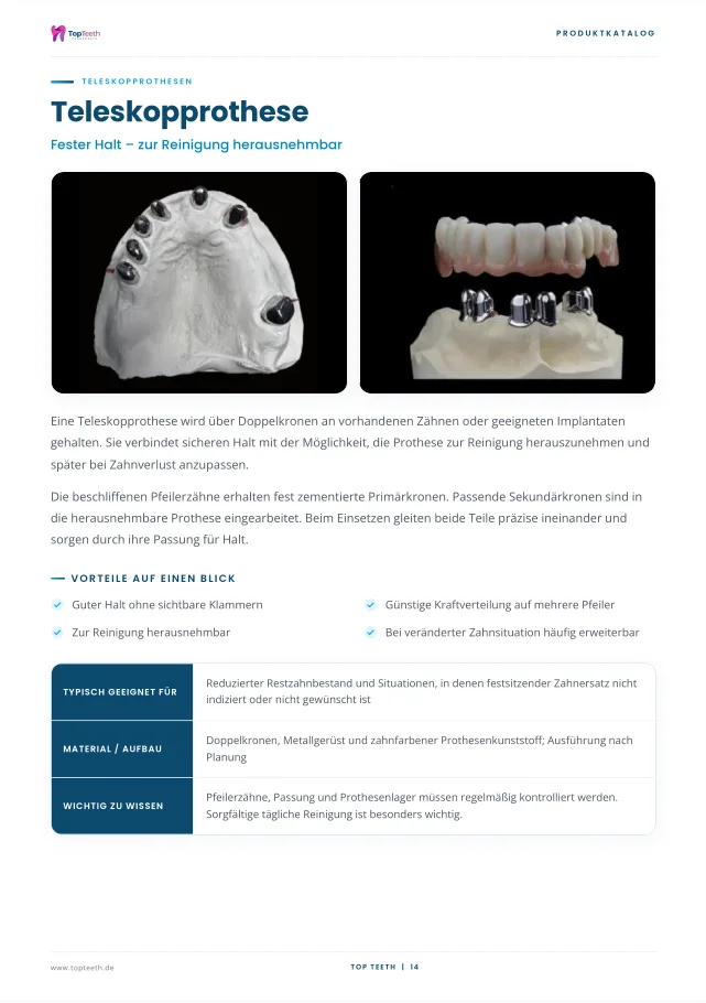 Top Teeth Zahnersatz-Katalog - Seite 14