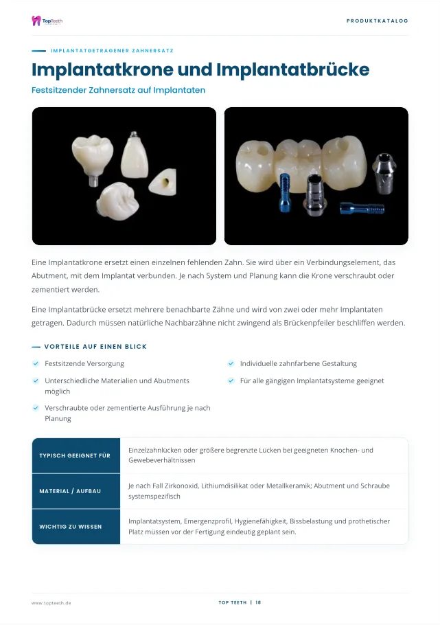 Top Teeth Zahnersatz-Katalog - Seite 18