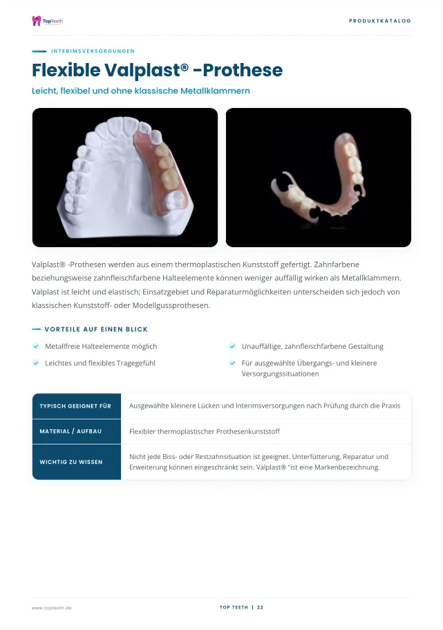 Top Teeth Zahnersatz-Katalog - Seite 22
