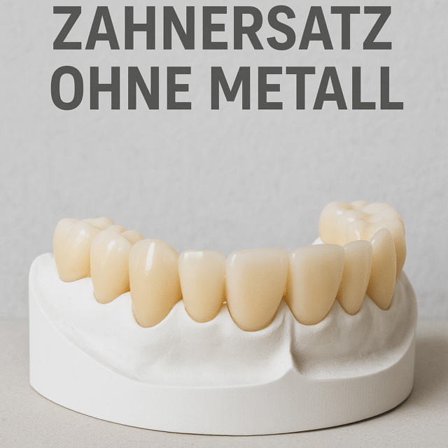Zahnersatz ohne Metall
