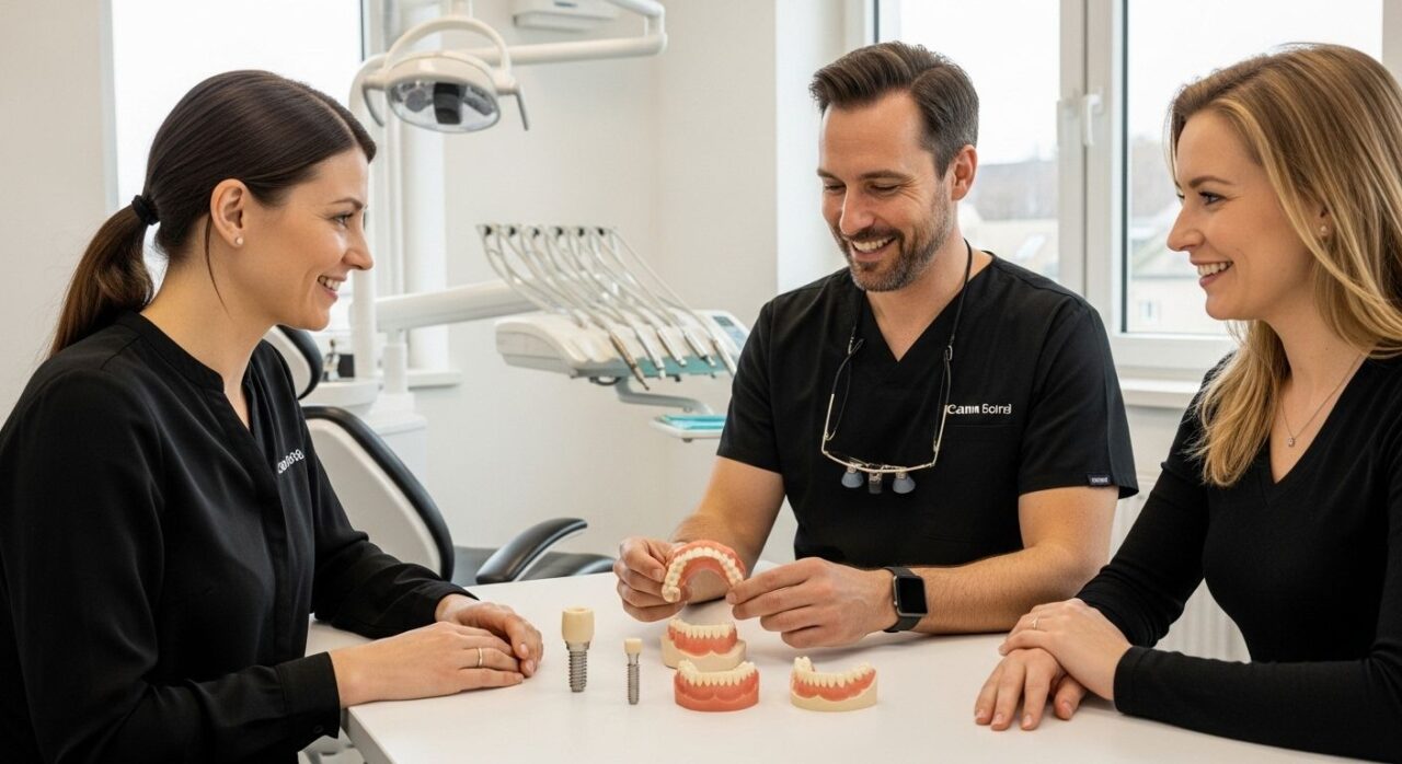 Zahnarzt Beratung Zahnersatz Modelle