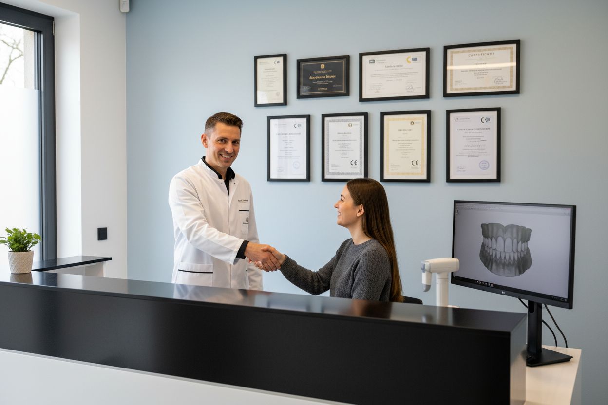 moderne Zahnarztpraxis Deutschland