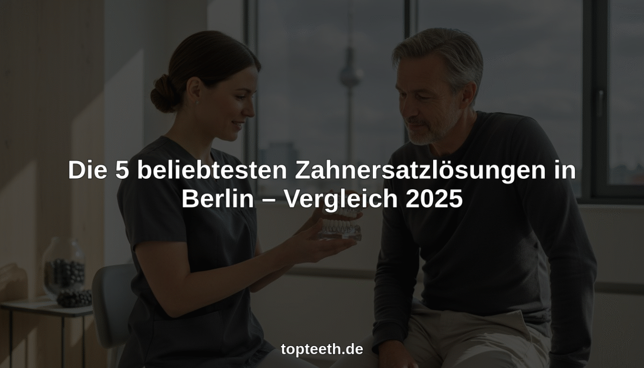 Die 5 beliebtesten Zahnersatzlösungen in Berlin hero header image